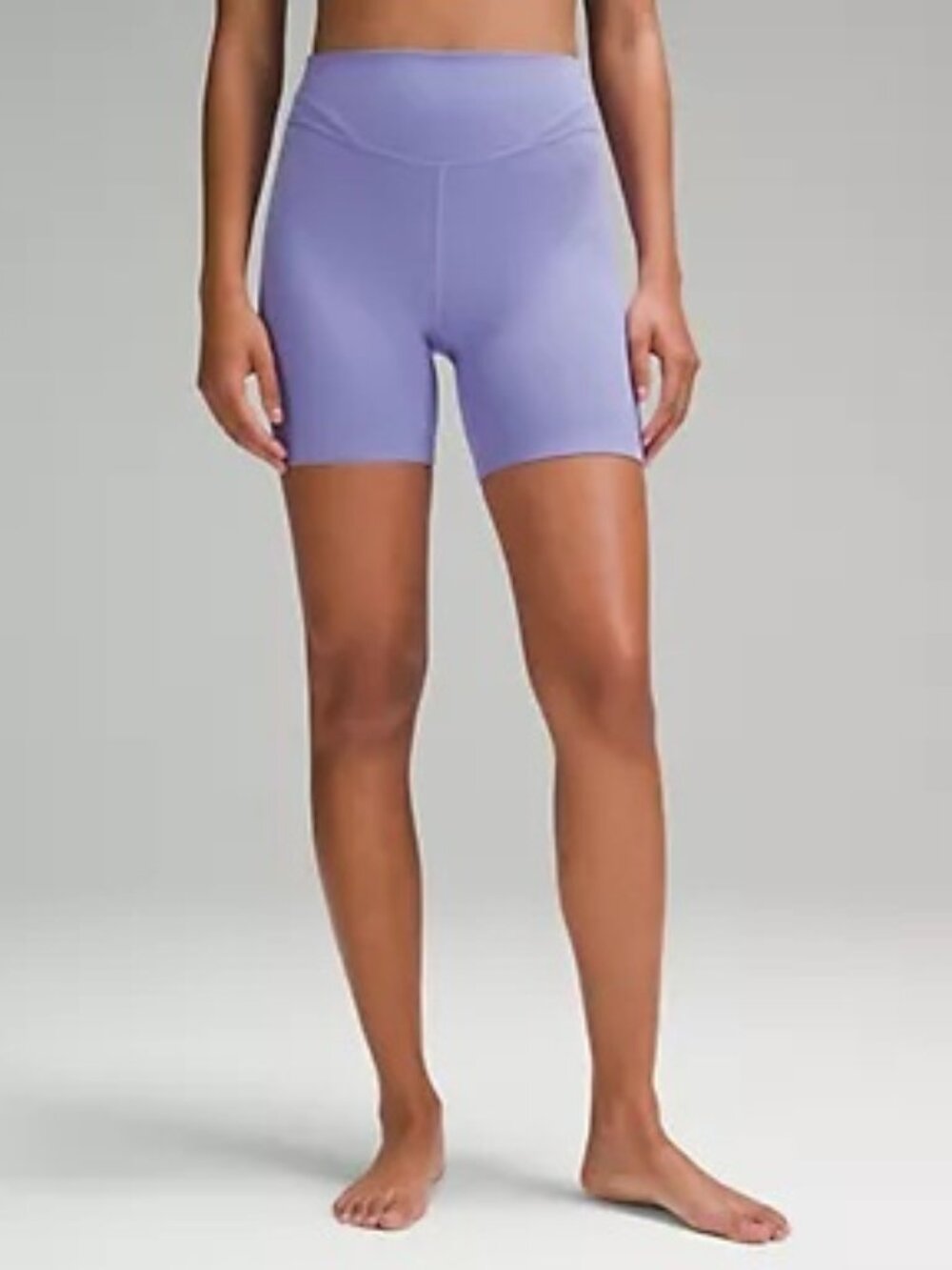 Lululemon Align Curve Seam High-Rise Short 6" | Dark Lavender | Size 4